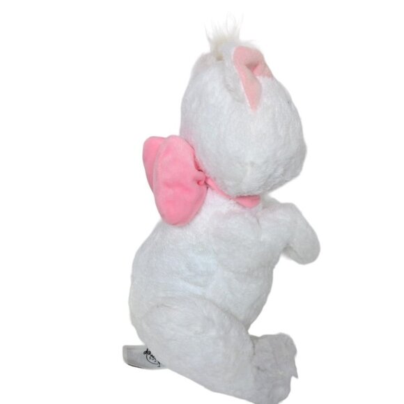 Disney Parks Babies Aristocats Marie White Cat Kitten Plush Stuffed Animal 11" - Picture 2 of 6
